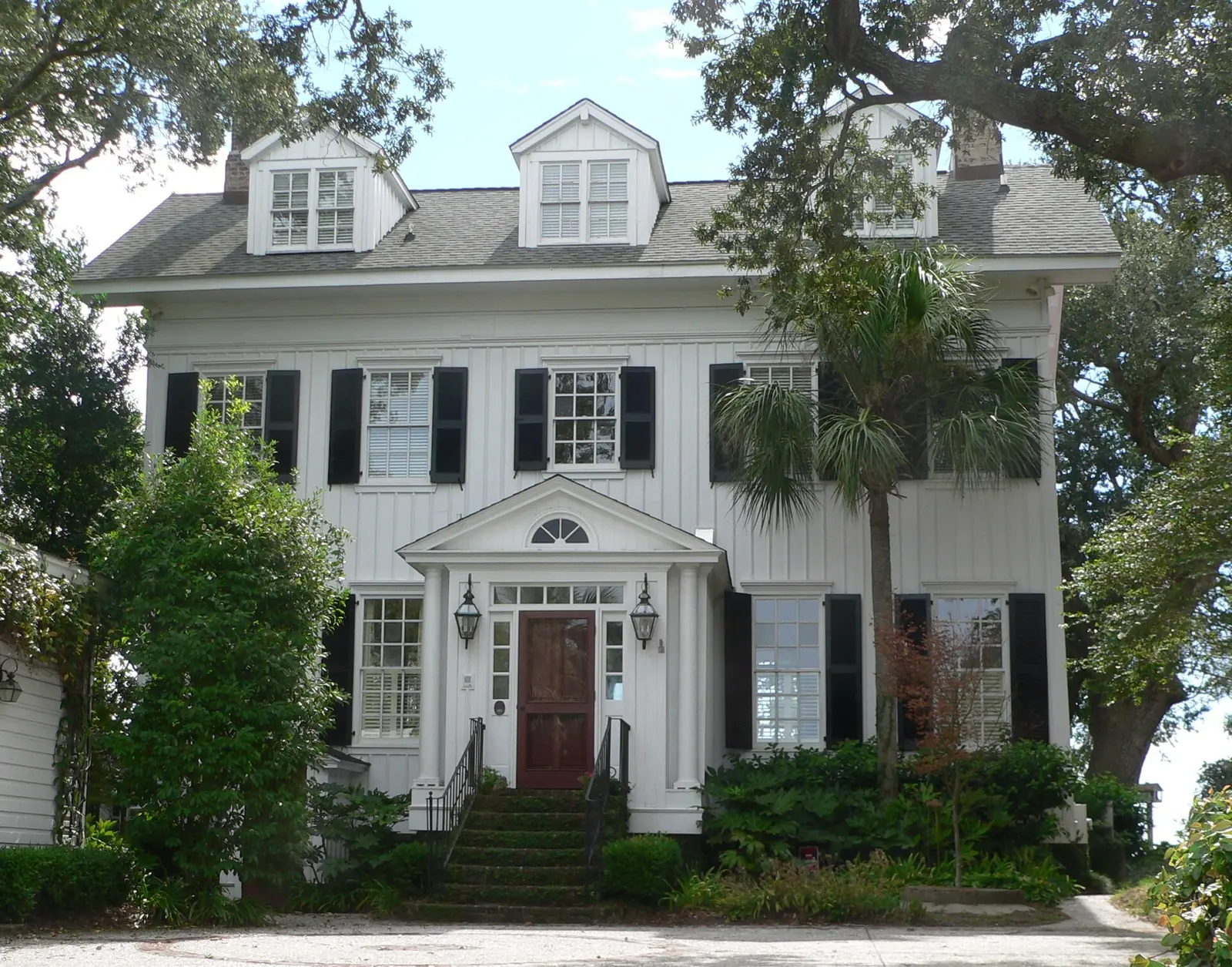 A house on Bank Street in the Mount Pleasant Historic District in the Old Village.